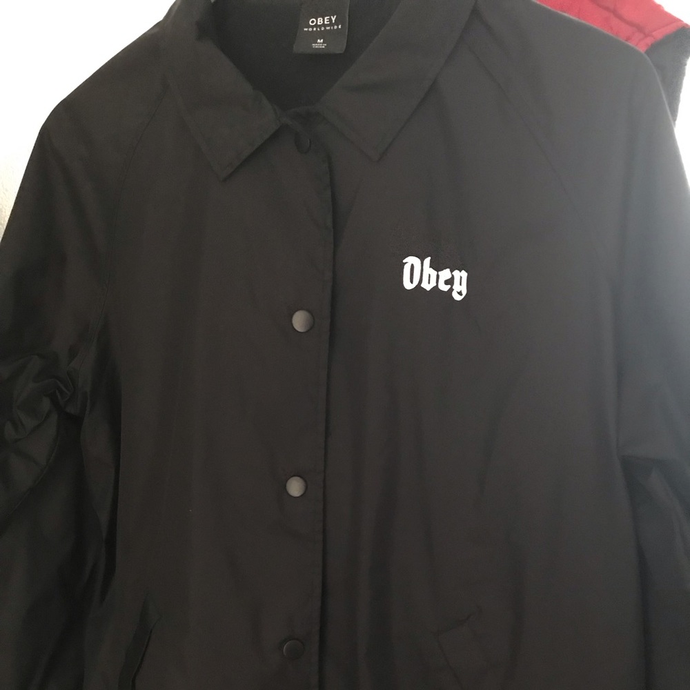 Obey Coaches Jacket, Women’s Size Medium